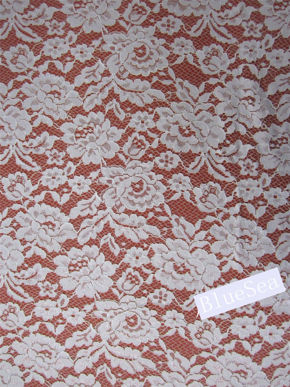 Eyelash Cord Lace Fabric for Wedding Dress