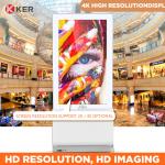 43 Inch Double Side Floor Standing Hanging Digital Signage Player