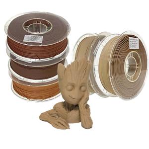 Quality PINRUI Wood PLA 1.75mm 1kg 3D Printer Filament wholesale