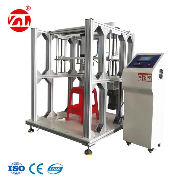CE Office Furniture Testing Machine Aluminum Frame , Electric lift Seat Impact