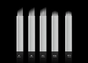 Quality 21mm Length Stainless Steel Microblading Blades , 5 Blade Size Available wholesale