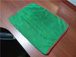 Green color 40x60cm microfiber microfibre car cleaning detailing towels/cloth