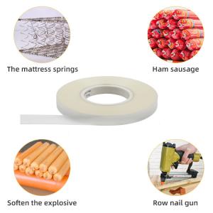 Quality 6mm-20mm Hot Melt Adhesive Tape For U/C Nail with 116-145C Activation Temperature Tunsing wholesale