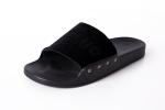 Indoor Mens Leather Open Toe Slippers , Summer Mens Toeless Slippers