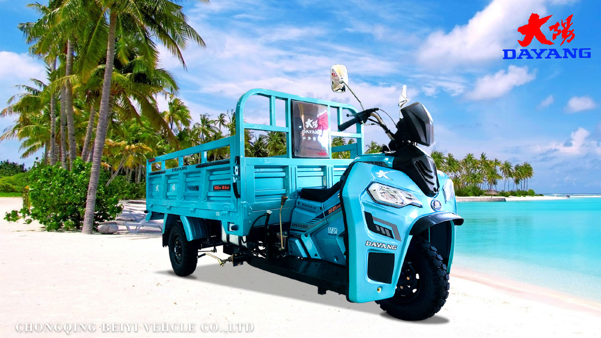 Cargo Transportation 200cc Tricycle with Engine and 50*100 Chassis in Cote d'Ivoire