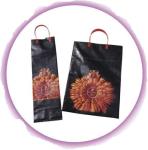 Small Plastic Bags With Handles , Promotional Loop Handle Bags