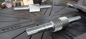 Quality Custom Transmission Spare Parts Helical Gear Shafts SAE 4340 Steel wholesale