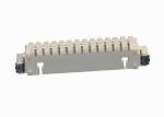 Male Female Housing Wafer Connector 12 Pin PA66 Through Hole Mounting Type