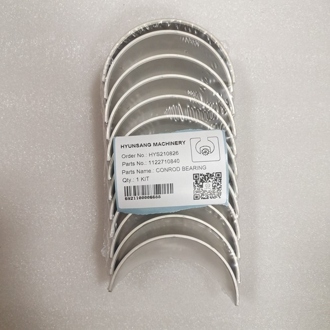 Conrod Bearing 1122710840 1-12121094-2 1-12121137-1 Excavator Parts Fits EX300 EX330