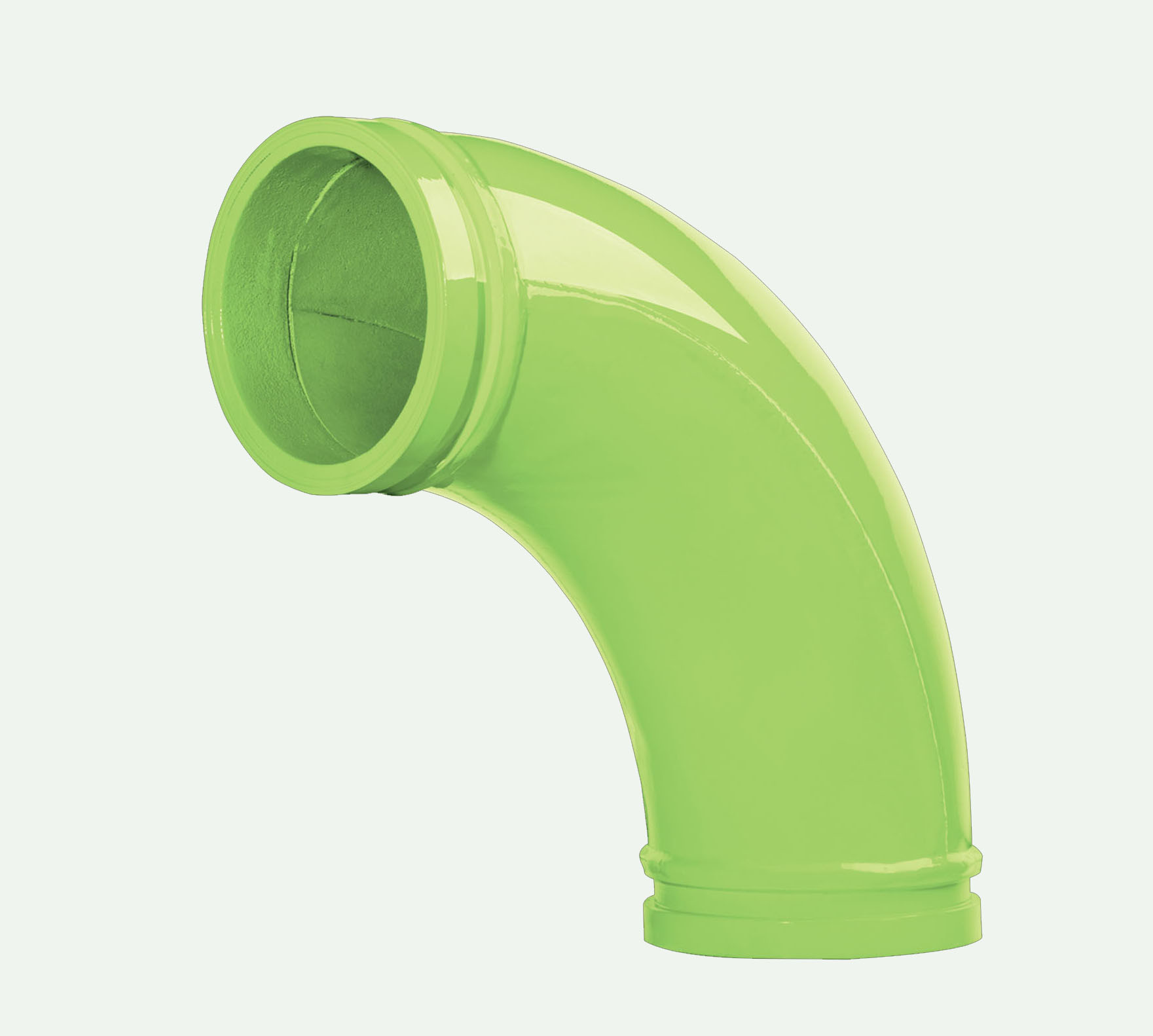 Sany Zoomlion pump truck double layer high chromium cast iron wear-resistant elbow can customized