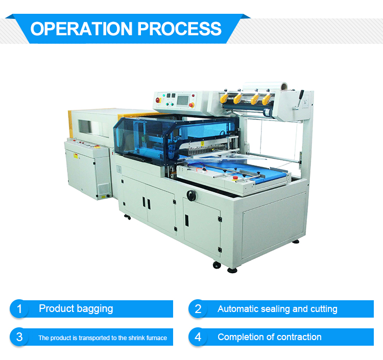 L Type Shrink Wrapping Machine And Automatic Shrink Wrapping Machine Shrinking Tunnel The Sealing Machine