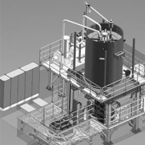 Quality Continuous Quenching Vacuum Carburizing Furnace With Nitriding Function wholesale