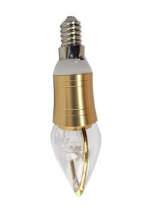 Quality 50000 Hours 3W 9V 2800K 180lm Led Candle Light Bulb wholesale