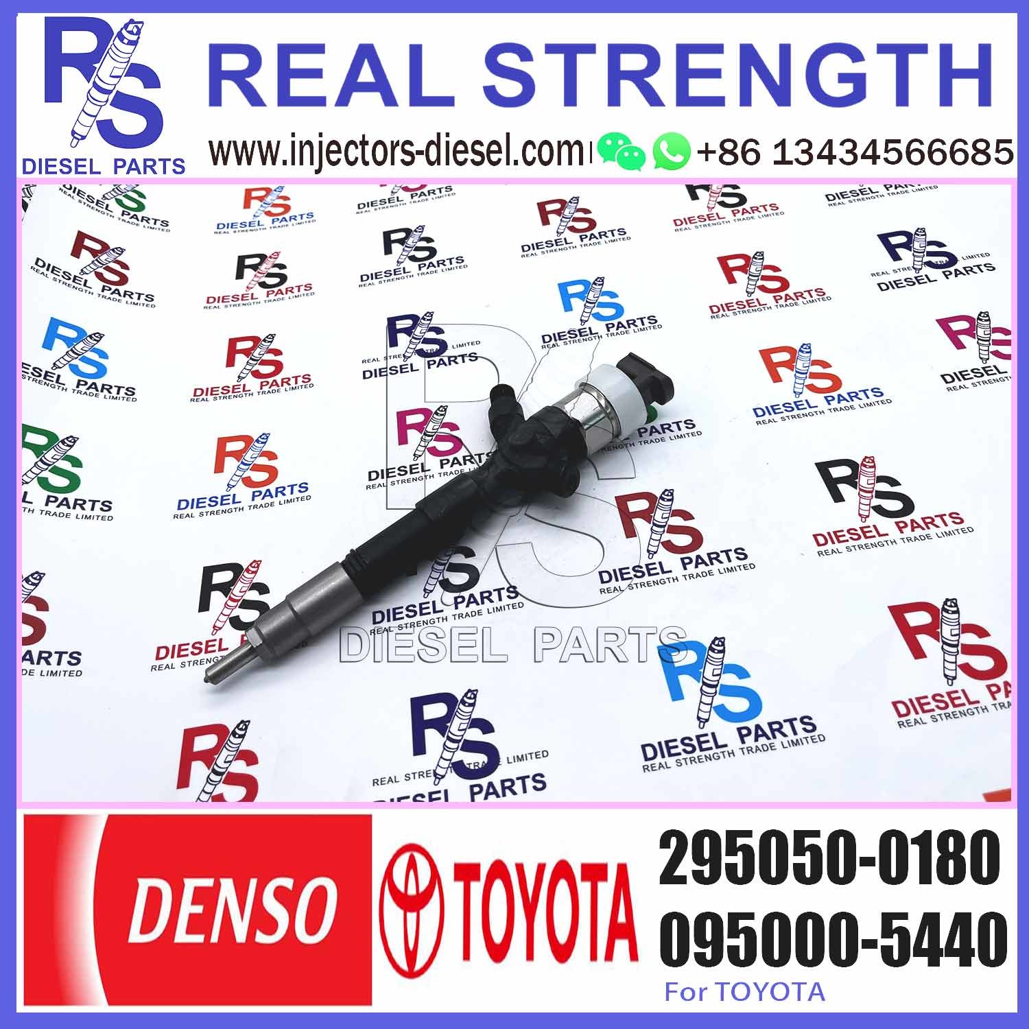 Diesel Common Rail fuel Injector 23670-0L090 295050-0180 for TOYOTA IMV 1KD-FTV 2KD-FTV