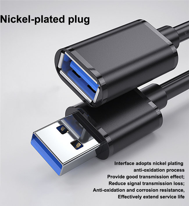3.0m USB 2.0 Charging Cable Male To Female A F Full Copper Core