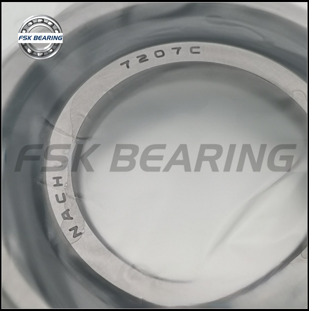 7207CY P5 7207C P5 Single Row Angular Contact Ball Bearing ID 35mm OD 72 mm