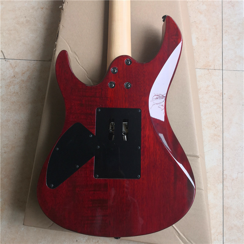 High quality Customized 6 string electric guitar color is optional cedar body rosewood fingerboard basswood back side