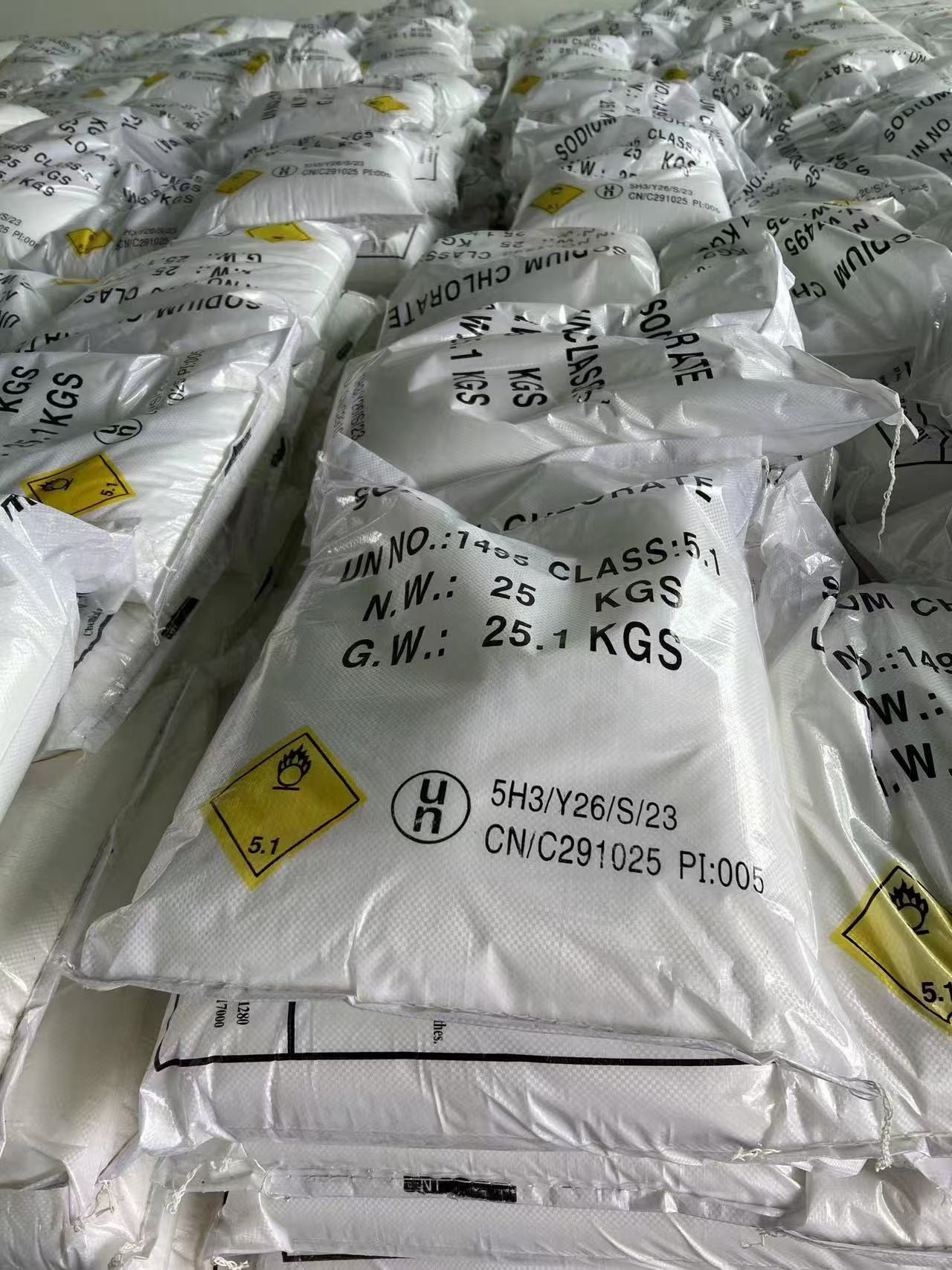 White Sodiumchlorate Powder NaClO3 7775-09-9 Sodium Chlorate Powder