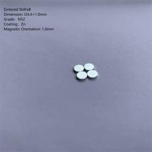 Quality D4.4×1.0 Computer Sintered NdFeB Magnets Neodymium Iron Boron Magnet wholesale