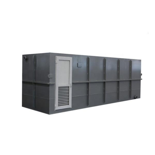 Modular Slaughter House Wastewater Purification System for Car Washing 4121 kg