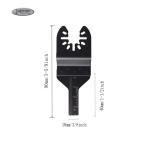 Long Quick Release 10mm Saw Blade Metal Wood Oscillating For Door Jambs