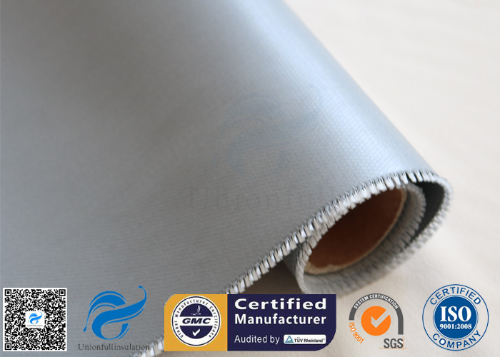 Silicone Coated Fibreglass Fabric / 3732 Fire Resistant Glass Fiber Cloth