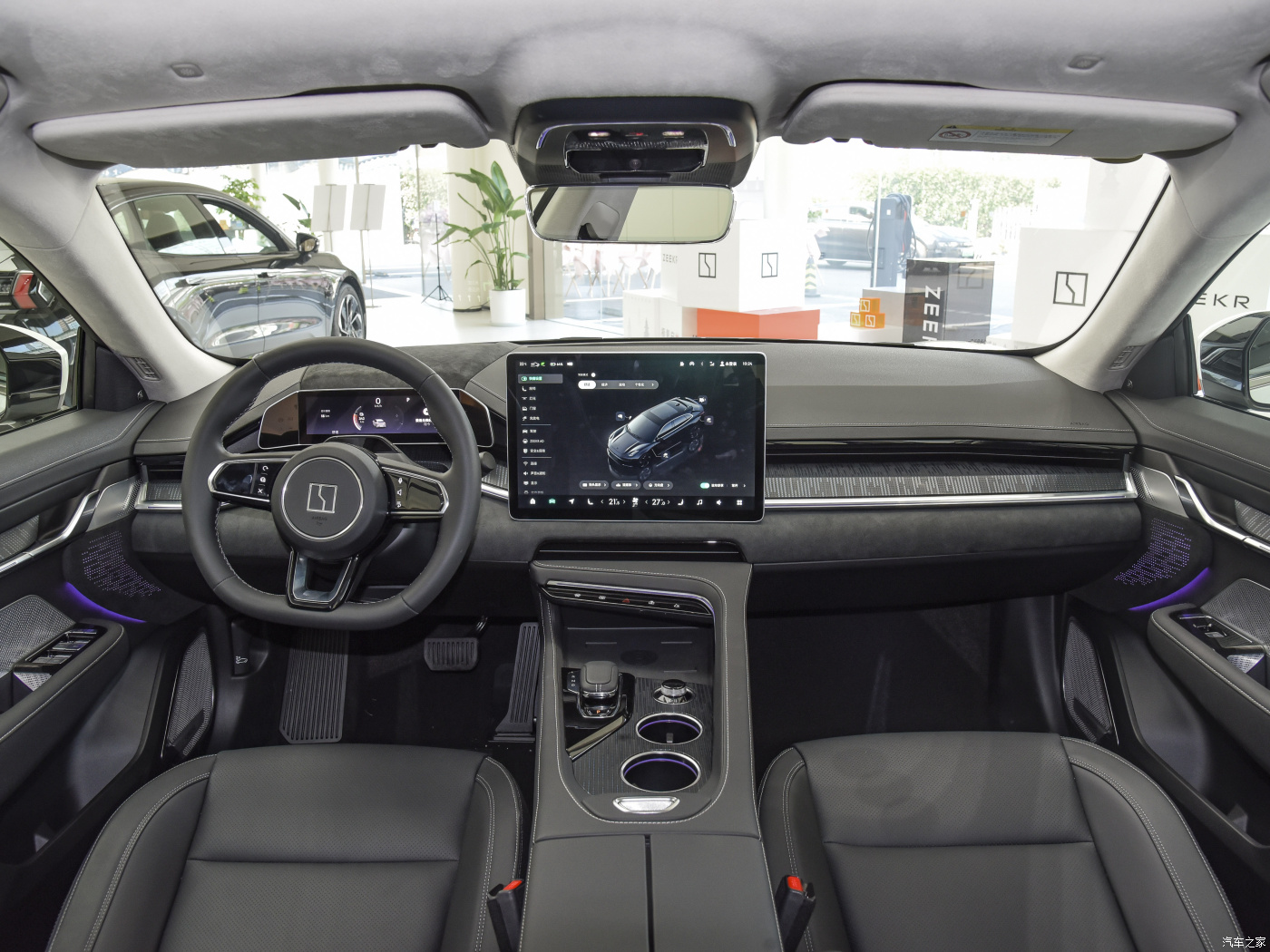 Long Range High Speed Electric Car Geely Zeekr 001 Ev Sedan