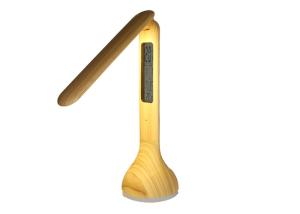 Quality Super Bright Gold Led Desk Lamp , Foldable 12v Natural Light Reading Lamp wholesale