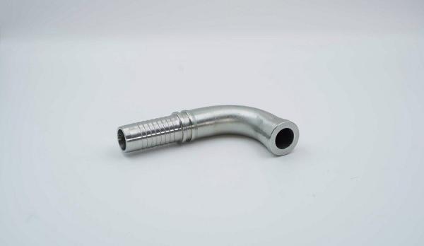 Galvanized Sheet Hydraulic Tube Fitting Metric Female Flat Seal Swivel Nut 2.1/2