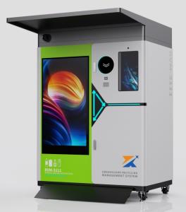 Quality Semi-outdoor Return For Earn Reverse Vending Machine AI drivered RVM For PET, Cans, Glass, Tetra Pak wholesale