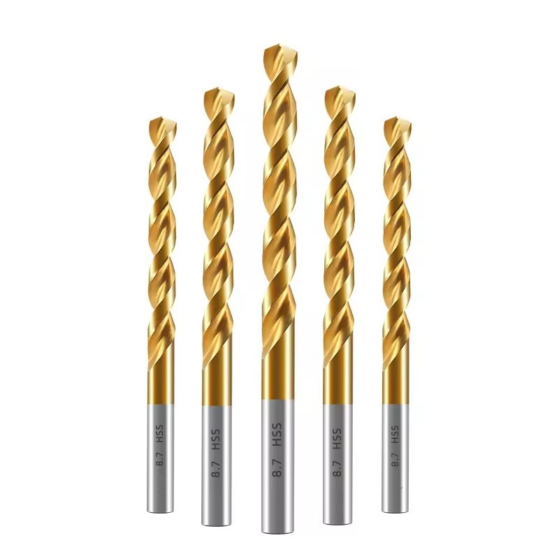 PCB Drilling 1.5-10mm HSS Titanium Plating Twist Drill Opener Set for Stainless Steel and Hard Metal Steel