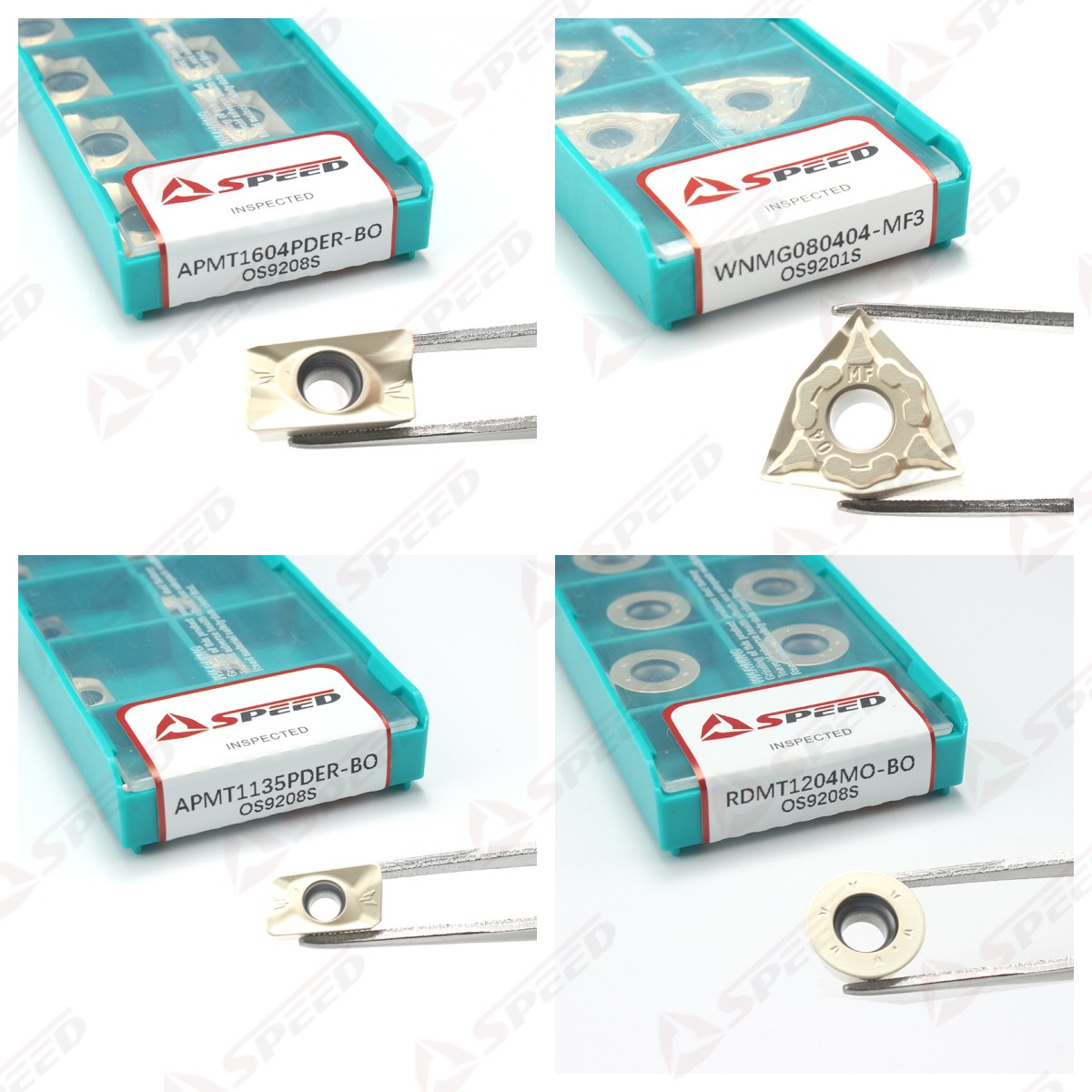APMT APMT1135 APKT1135 Tungsten Carbide Inserts Apmt1135pder APKT1604 CNC Indexable Cutting Milling APKT Carbide Insert