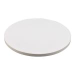 Blank Coated Round Shape Sublimation Ceramic Coaster For Sublimation Printing