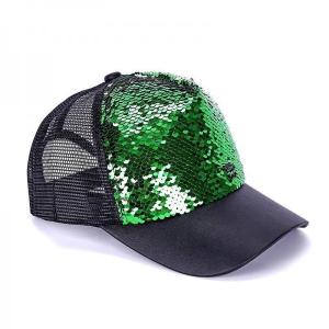 Quality Sequins Meshback Trucker Hat wholesale