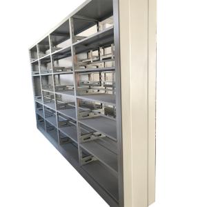 China Double Sided Thick 1.5mm Steel Office Furniture Bookshelf For Library on sale