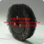 5" Wheel Brushes For Polished Tires, Crimped Carbon Steel Wire