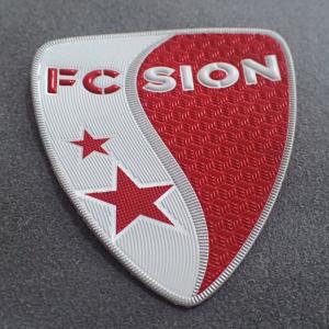 Quality 3D Embossed Logo High Frequency TPU Custom Clothing Patches wholesale