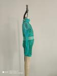Green Little Girls Dancewear Anti Bacterial Oem Lycra Cotton Or Tulle Material