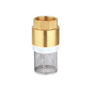 Quality Forged Water Brass Check Valve Threaded Nickel Plated CV5004 wholesale