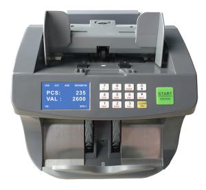 Quality KENYAN VALUE COUNTER 50X series Money Counting Machine Bank Note Counter Currency Cash Value Currency Equipment wholesale
