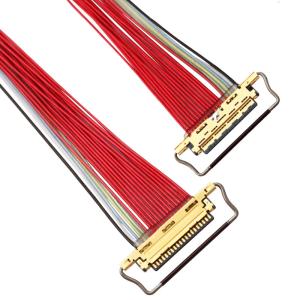 Quality I-Pex 0.5Pitch 20453-220T-03 20pin LCD TV Micro Coaxial Cable Assembly wholesale