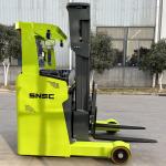 High Lifting Height 12m 2 Ton Reach Forklift with 122mm Fork Width AC Motor