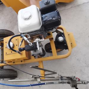 Quality Airless Cold Paint Spraying Road Striping Asphalt Line Painting Equipment Double Guns 12L Max wholesale
