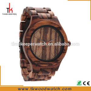 Quality Amazon Hot selling China Factory price Japan movement wood grain watch wholesale