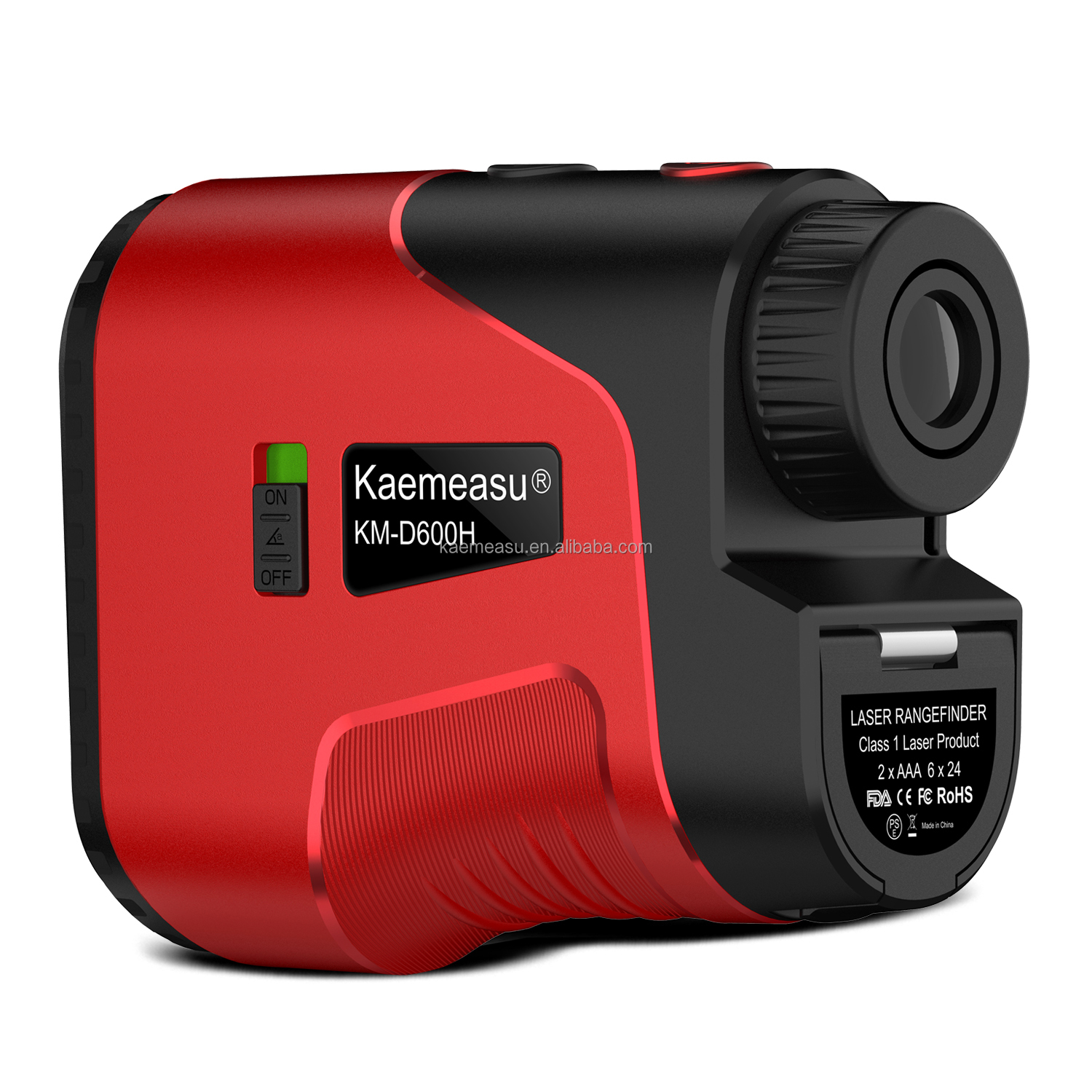 High quality golf Laser Rangefinder two power supply methods Hunting Laser Rangefinder Mini Rangefinder Laser with slope