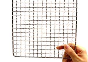 Quality L350mm Square 316 Stainless Steel Bbq Grill Mesh wholesale