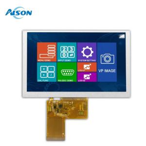 Quality 5 inch IPS TFT Display Module 800x480 Industrial Capacitive Touch Screen 500 Cd/M2 wholesale