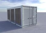13m2 20GP Dry Shipping Container IP54 Environment Protection