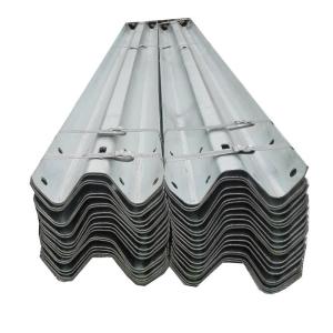 Quality Q355 Guardrail Steel Security W Beam Guardrail Traffic Crash Barrier wholesale