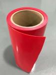 Red Color HDPE Release Film HDPE Silicone Coated Release Liner For Foam Tapes